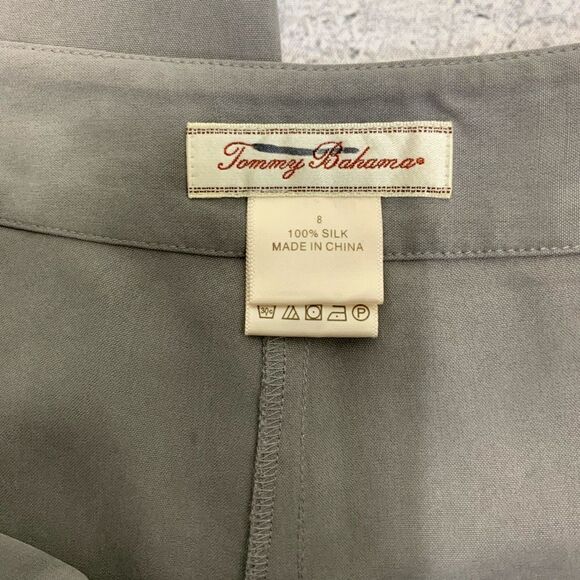 TOMMY BAHAMA 100% silk pants - Picture 3 of 3
